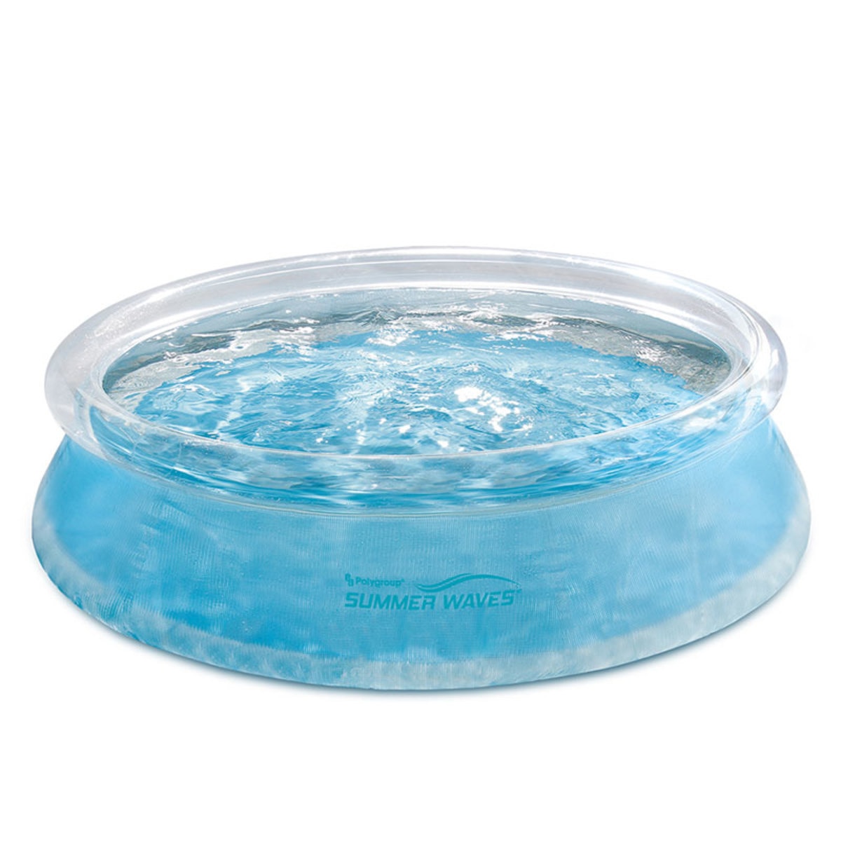 Summer Waves 10ft (3.05 m) Quick Set Ring Pool + Water Filter Pump