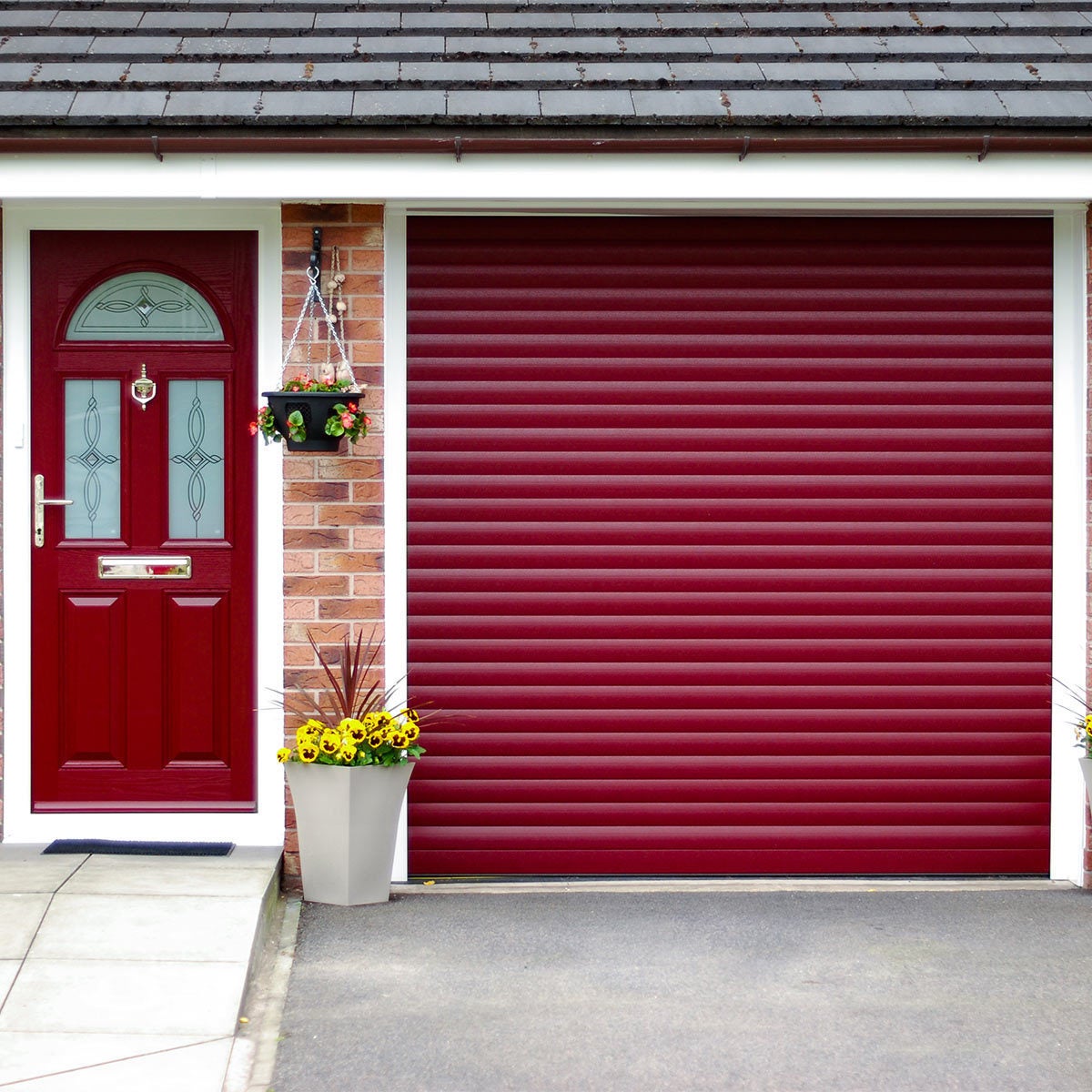 Birkdale Classic Plus Automatic Roller Garage Door with Installation up