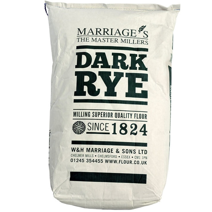 Marriage's Dark Rye Wholemeal Flour, 16kg Costco UK