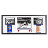 Sir Geoff Hurst Signed Framed England 1966 World Cup Winners Storyboard