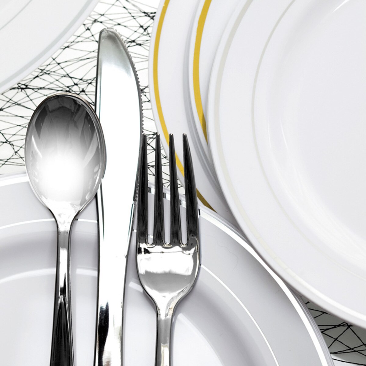 Mozaik Disposable Cutlery Set, 200 Pieces Costco UK