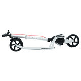 Globber One K Active Adult Scooter with Brakes in White
