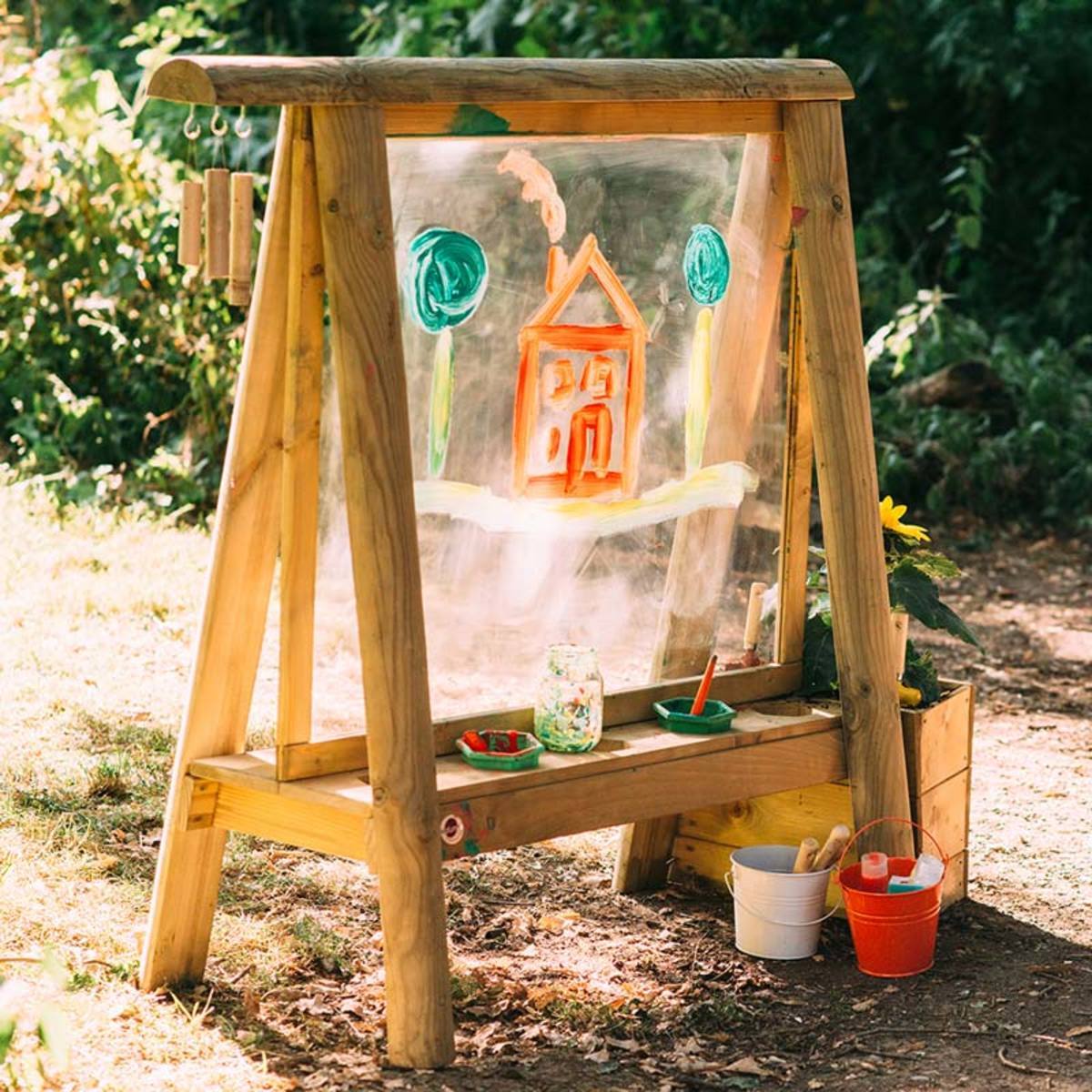 Plum Discovery Create and Paint Outdoor Easel (3+ Years)