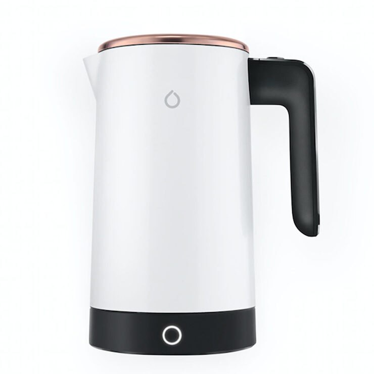 Smarter iKettle WiFi Controlled Kettle in White & Rose Gold Costco UK