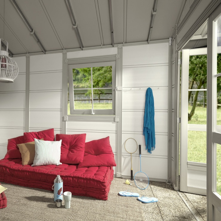 Grosfillex Deco 16 x 13 ft (4.9 x 4.0m) PVC Garden Shed Building