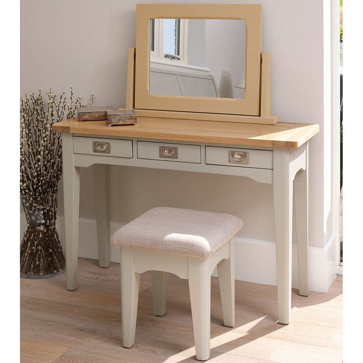 Bordeaux Painted Dressing Table Stool Pedestal Mirror Costco Uk