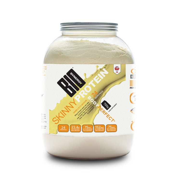 BioSynergy Vanilla Skinny Protein Shake Powder, 700g (24 Servings