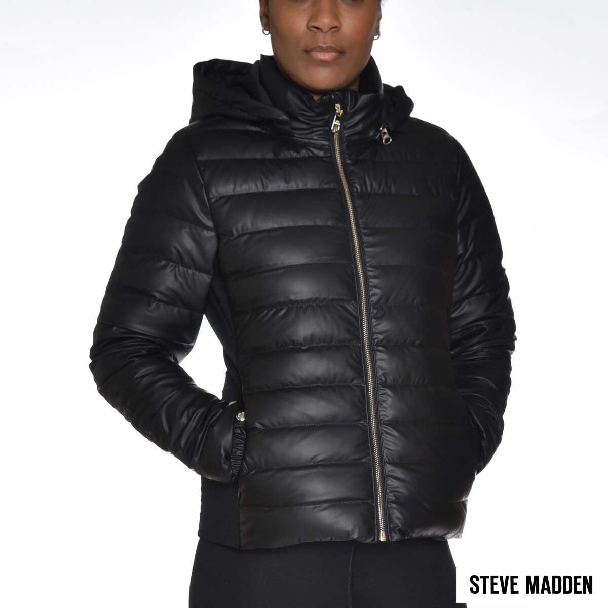 steve madden black coat