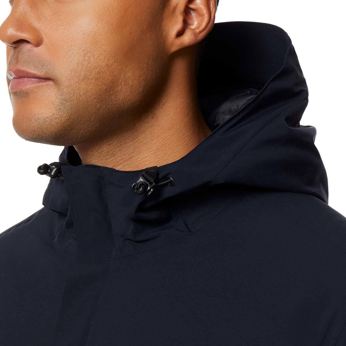 32° Degree Men's Hooded Winter Rain Jacket, Navy - Small | Costco UK