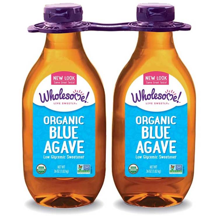 Wholesome Organic Blue Agave Low Glycemic Sweetener, 2 x 1.02kg Costco UK