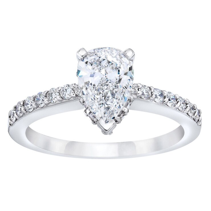 pear engagement rings uk