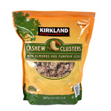 Kirkland Signature Cashew Clusters with Almonds + Pumpkin Seeds, 907g