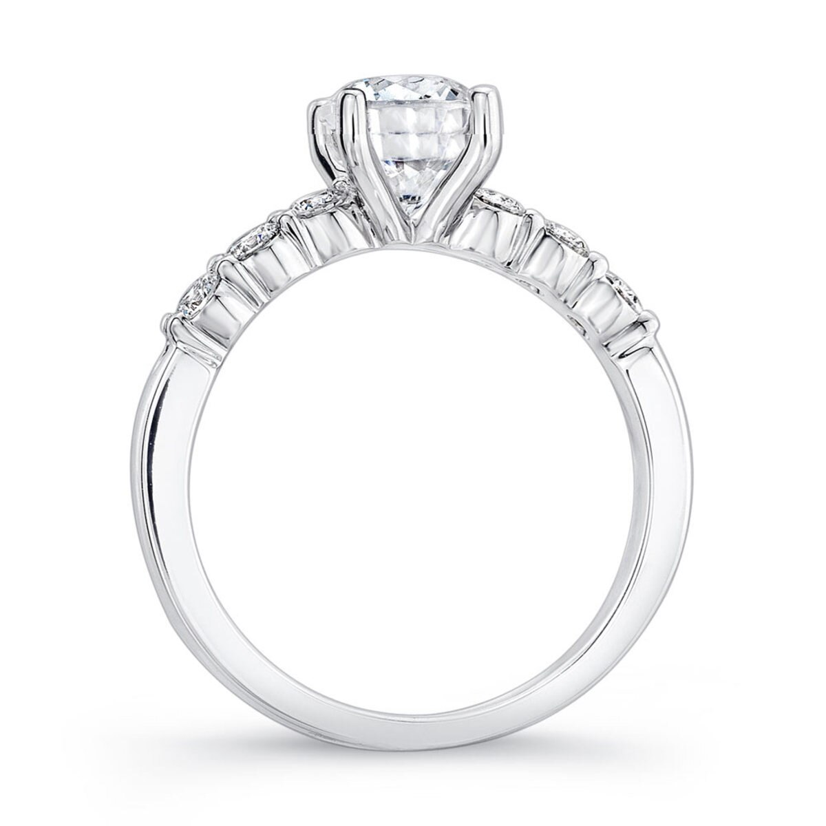 0.98ctw Round Brilliant Cut Diamond Ring, Platinum Costco UK