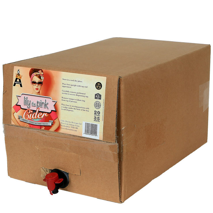 Celtic Marches Lily the Pink Cider, 20L Celtic Marches Lily the Pink Cider, 20L