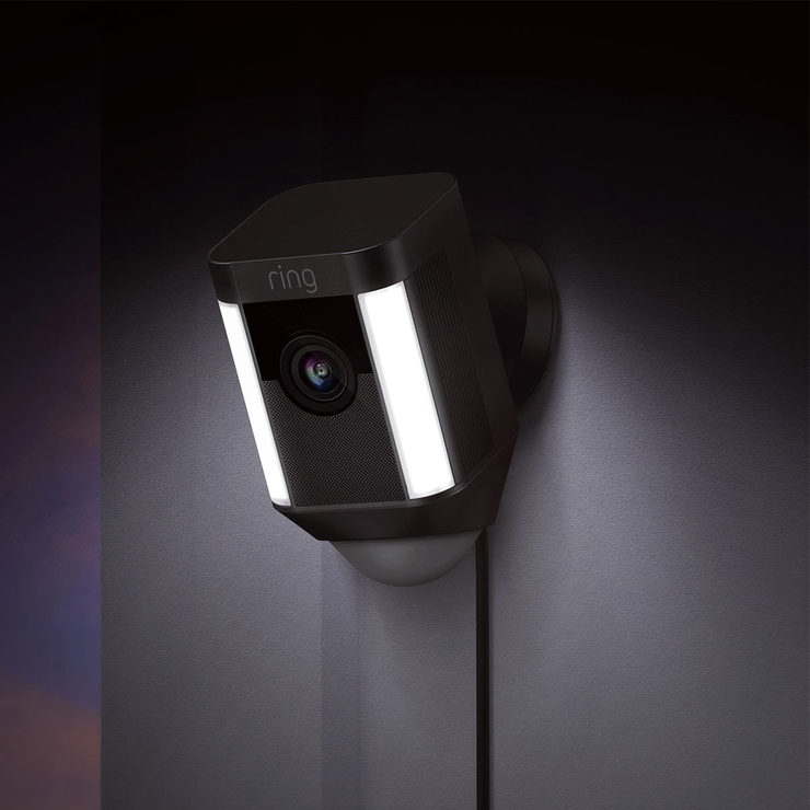 Ring Hardwired Spotlight Camera in Black Costco UK