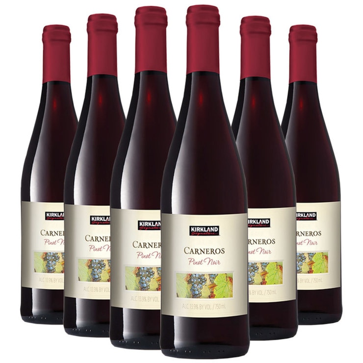 Kirkland Signature Carneros Pinot Noir 2017, 6 x 75cl Costco UK