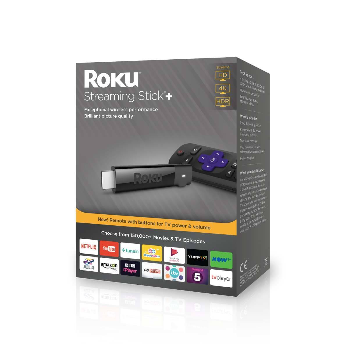 Roku Streaming Stick+ 4K Costco UK