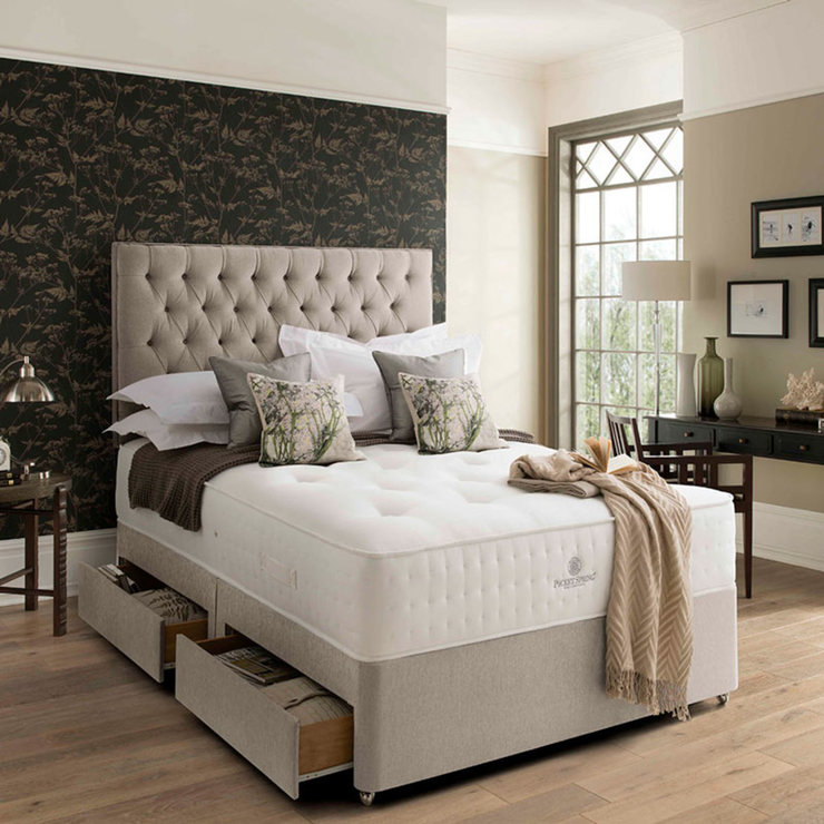 Pocket Spring Bed Company Pemberley Natural 2800 Pocket Mattress, King