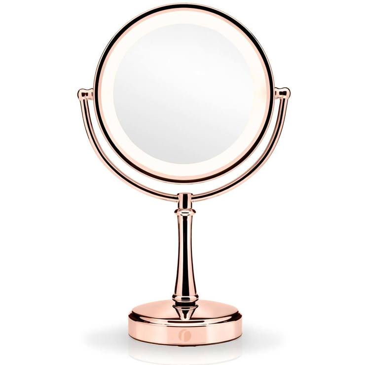 Babyliss Reflections Boudoir Illuminated Mirror Rose Gold Costco Uk