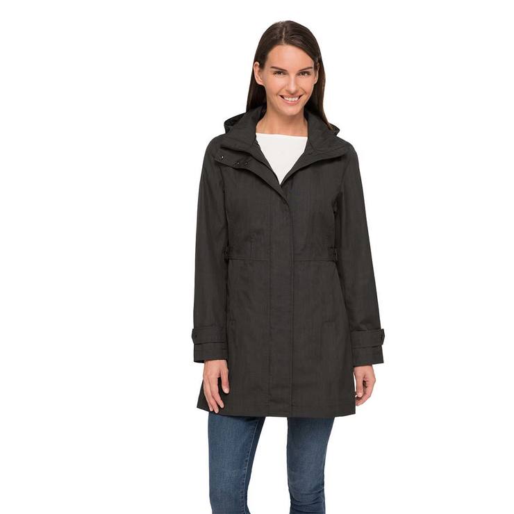 Kirkland Signature Women's Trench Coat, Charcoal Small Costco UK