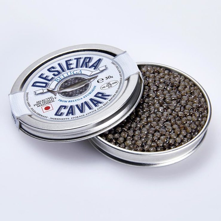 Desietra Beluga Caviar from Beluga Sturgeon, 30g (Serves 2-3 people