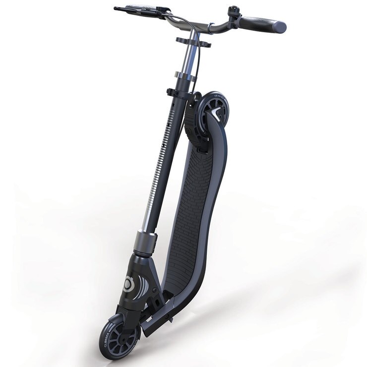 Globber One NL 125 Deluxe Scooter in Grey (8+ Years)