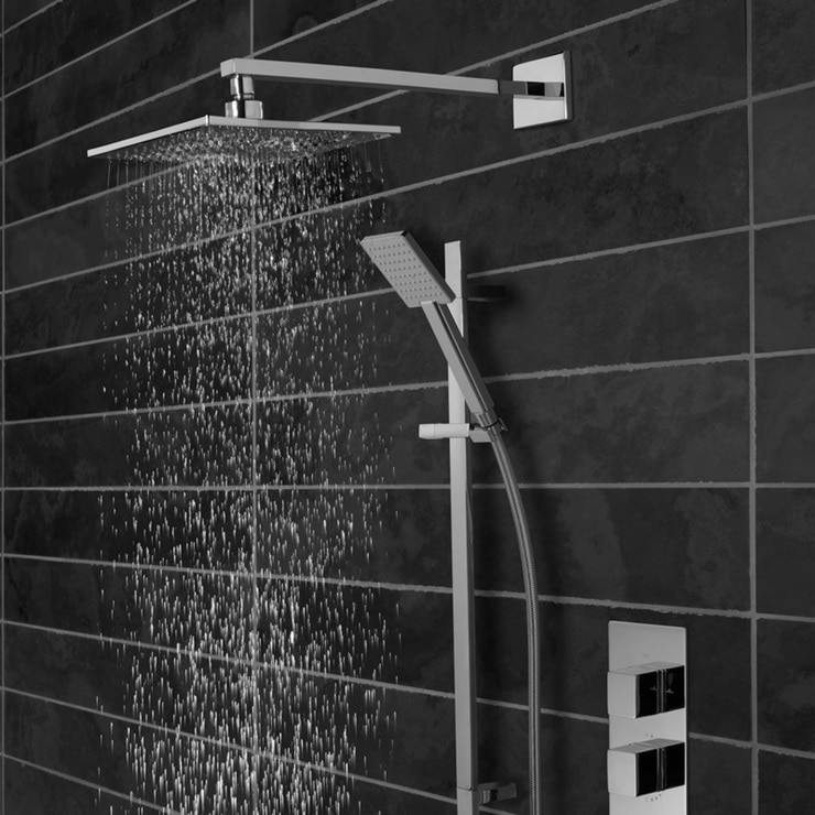 Tavistock Index Square Dual Function Diverter Concealed Shower System