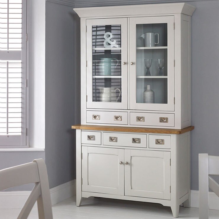Bordeaux Painted Ivory Wooden Dresser Costco UK