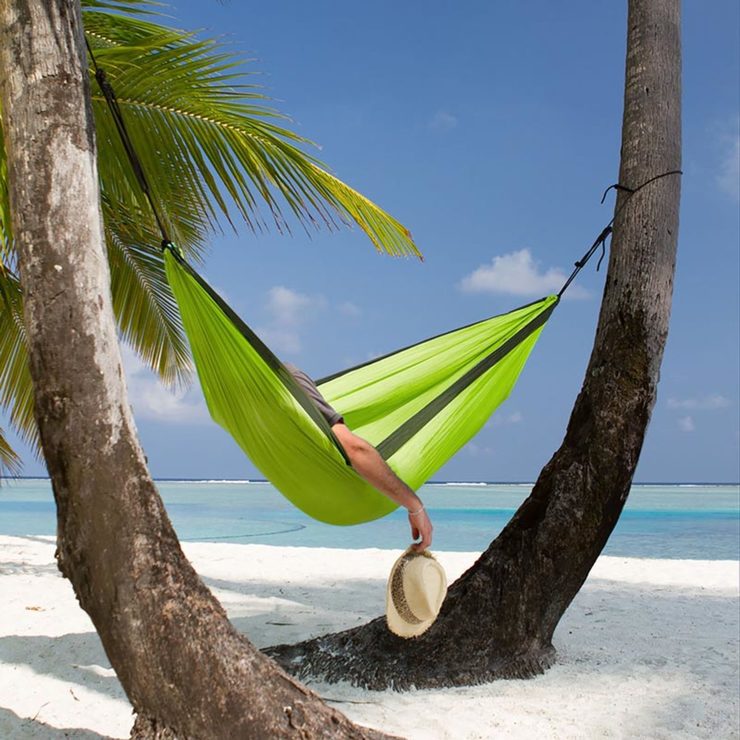 Chillax Parachute Travel Hammock Green Costco UK