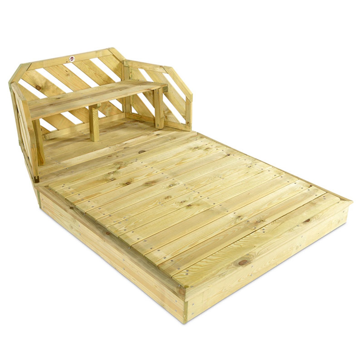 Plum Premium Wooden Sand Pit and Bench (3+ Years)