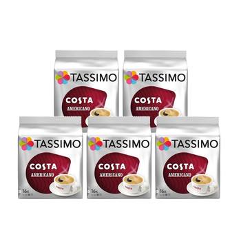 Costa Tassimo Americano Coffee Pods, 80 Servings