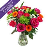 29 Stem Vibrant Mixed Flower Bouquet