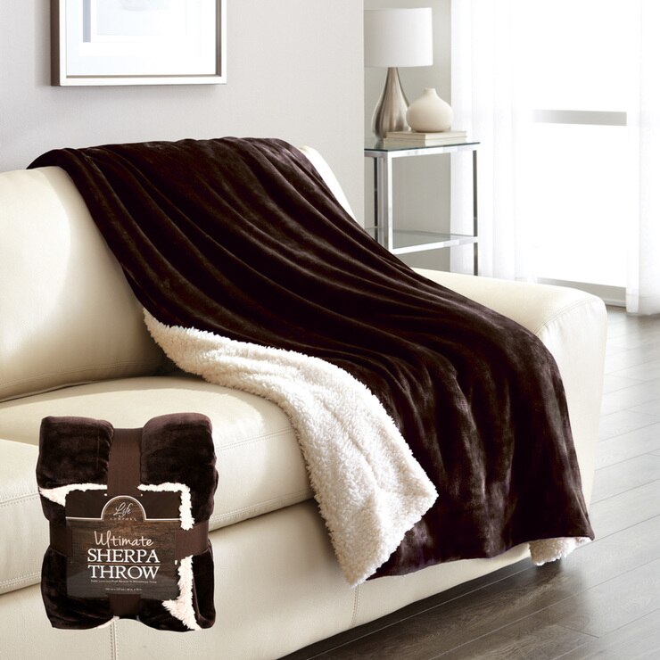 Super Plush Sherpa Throw In Brown 40 X 40cm Costco UK Best Soft Throw Blanket Costco Super Plush Sherpa Throw In Brown 40 X 40cm Costco UK Best Soft Throw Blanket Costco