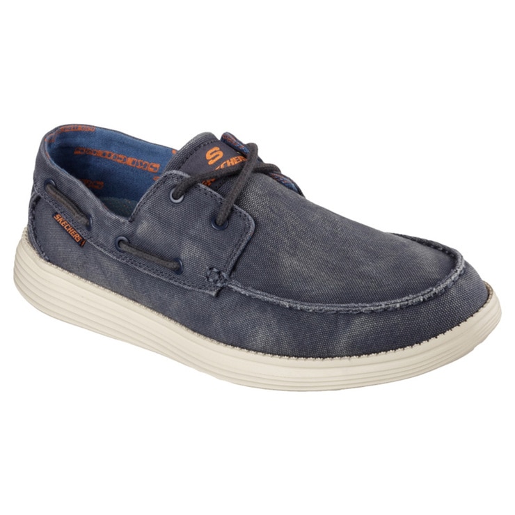 skechers slip on boat shoes