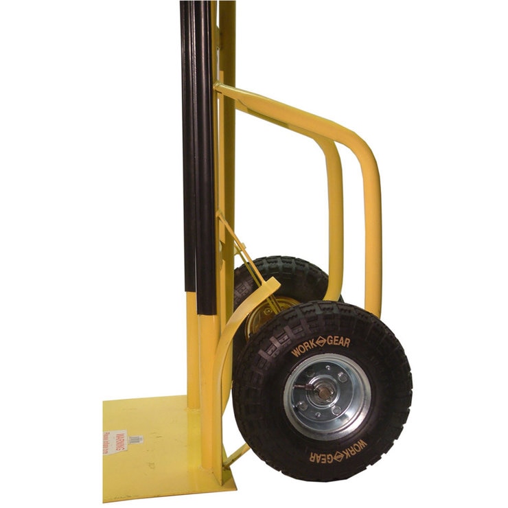 Olympia Tools Yellow Commercial Grade 800 lb/365 kg Capacity Hand Truck with Stair Gliders Olympia Tools Yellow Commercial Grade 800 lb/365 kg Capacity Hand Truck with Stair Gliders