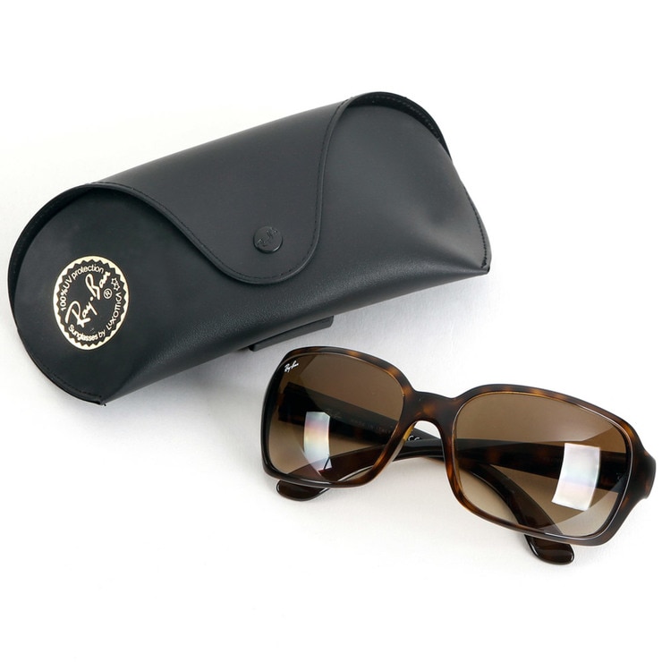 RayBan Tortoise Shell Sunglasses with Brown Lenses RB4068 710/51