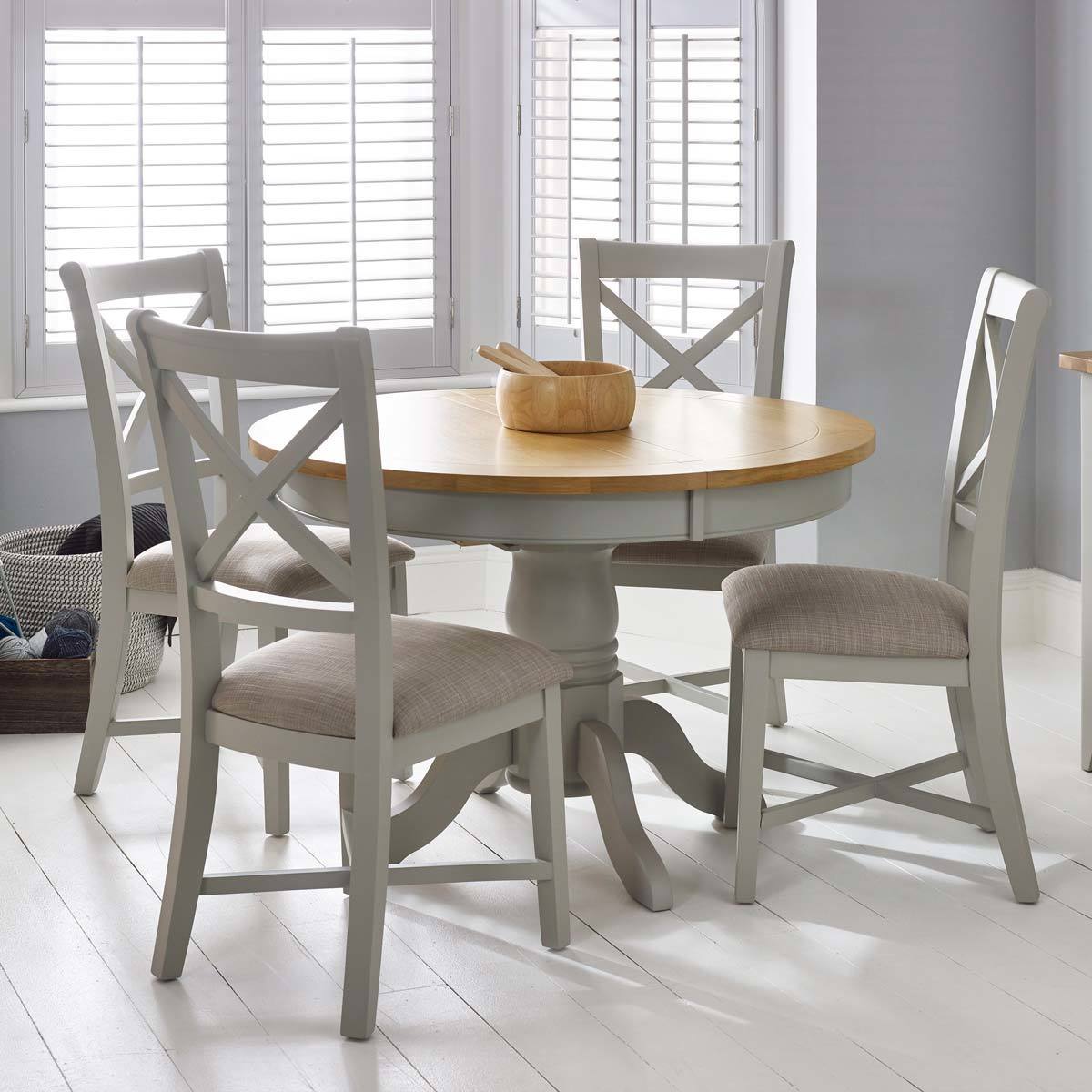 Round Dining Table 4 Chairs : Round Dining Table 4 White Chairs