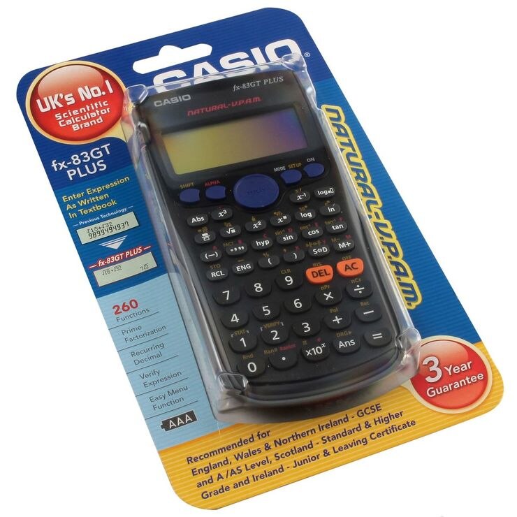 Casio Fx 83esplus Scientific Calculator Fx 83gtplus S!   b Uh Costco Uk - 