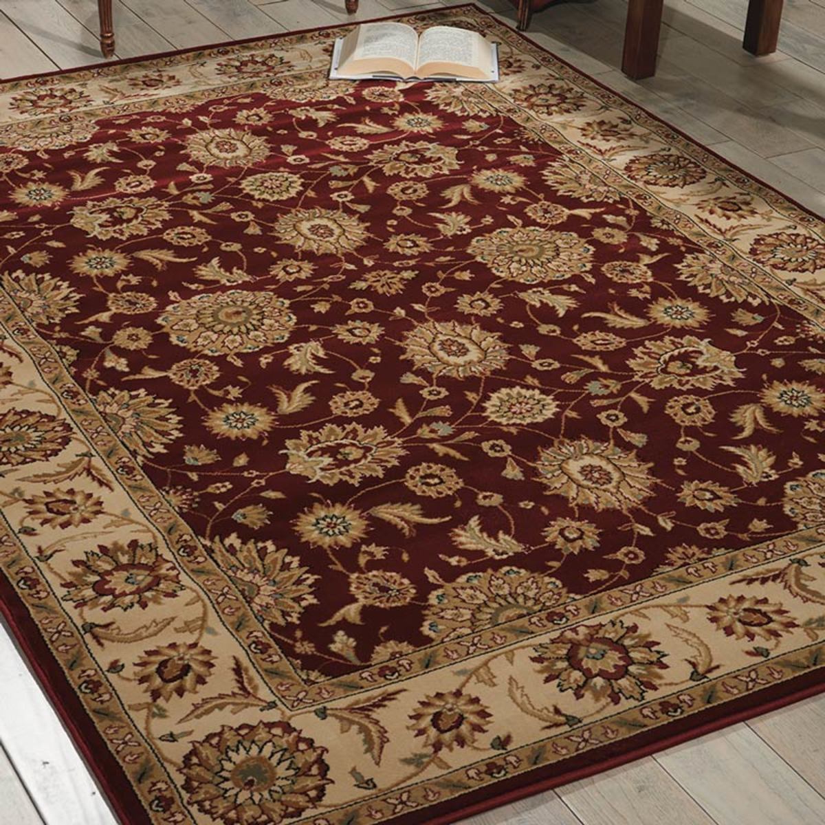 Persian Influenced Rug in Red Runner Costco UK