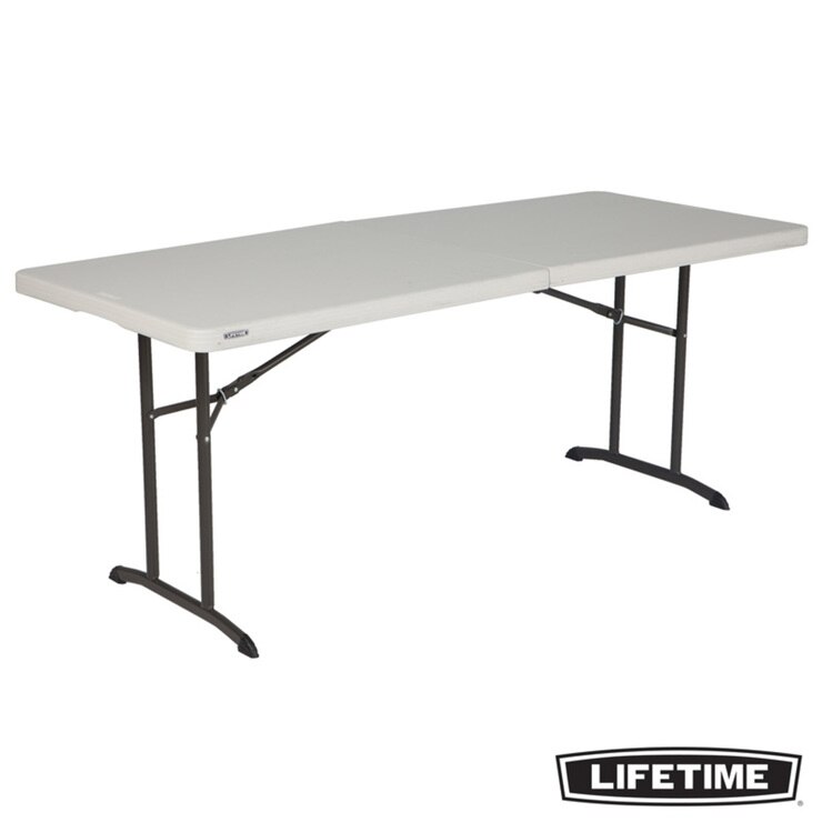 Lifetime 6ft Fold In Half Table Commercial Grade Costco Uk Lifetime 6ft Fold In Half Table Commercial Grade