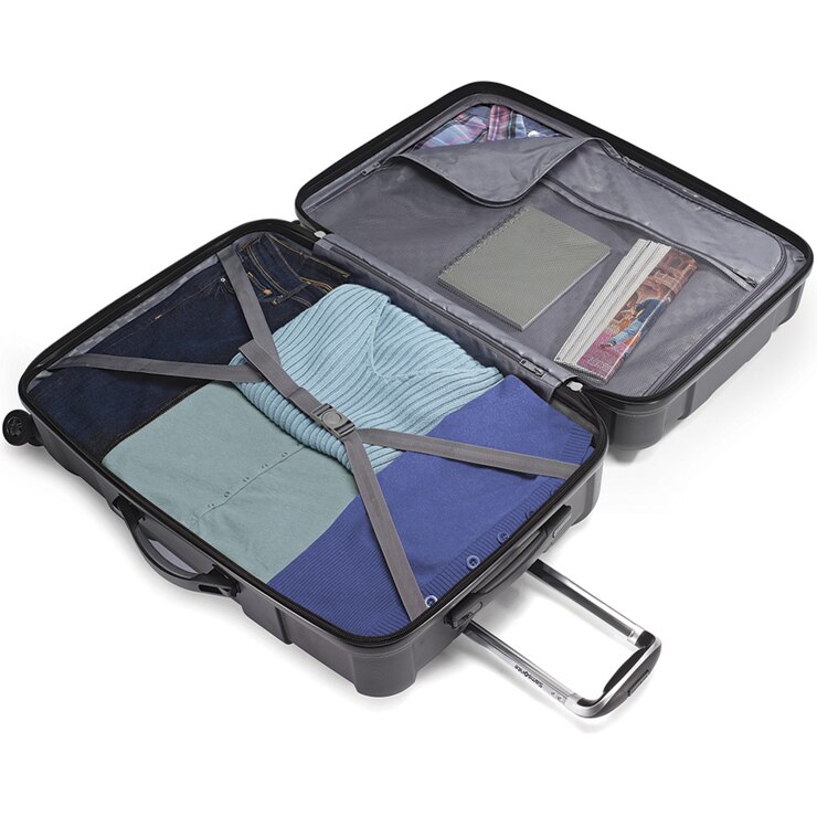 Samsonite Jaws 76cm + 55cm 2 Piece Luggage Set in Black Costco UK