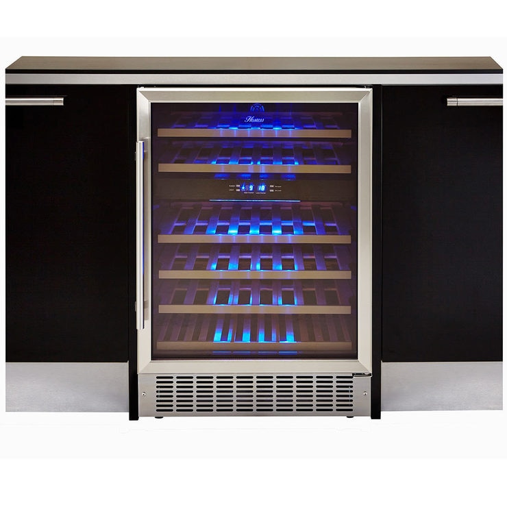 Hostess HW40RMA 40 Bottle Wine Cooler in Stainless Steel Costco UK