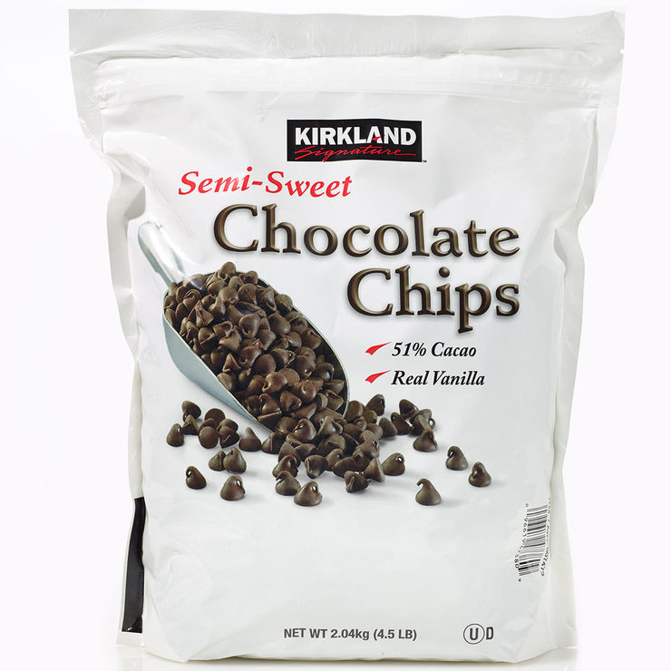 Kirkland Signature Chocolate Chips, 2.04kg Costco UK