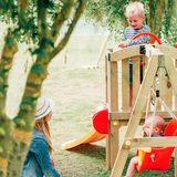 Plum Toddlers Tower Wooden Play Centre (1+ Years)
