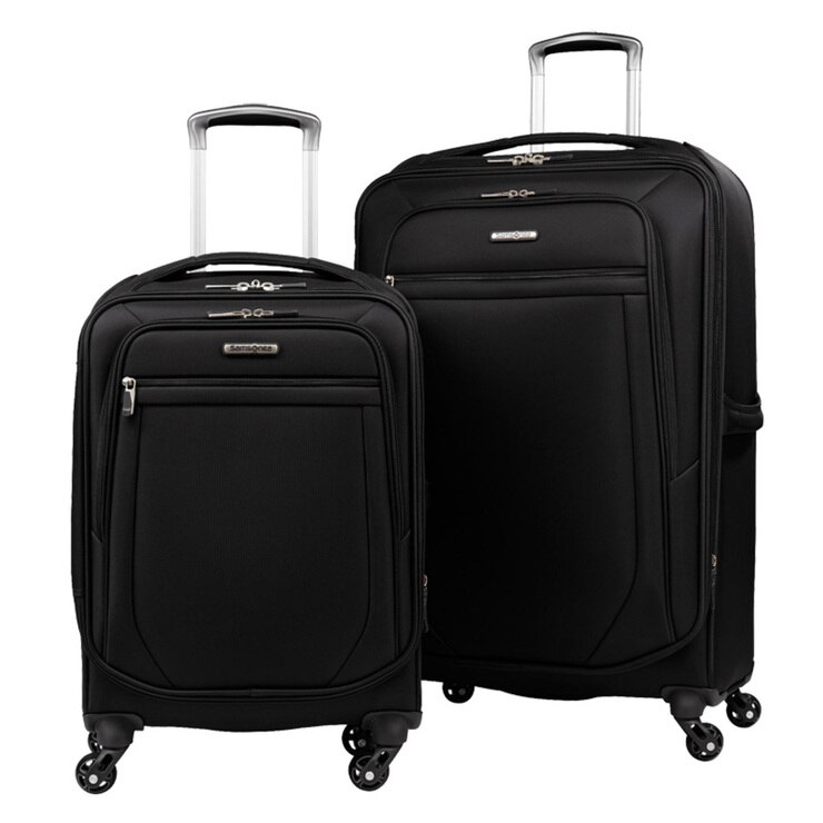 Samsonite Ultralite 2.0. 2 - Piece Luggage Set in Black | Costco UK