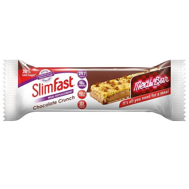 SlimFast Chocolate Crunch Meal Replacement Bars, 16 x 60g Costco UK