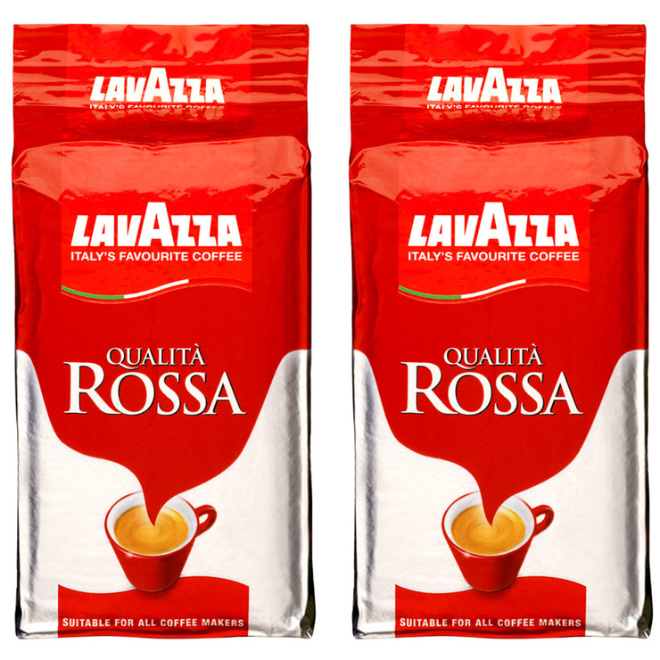 Lavazza Qualita Rossa Ground Coffee, 2 x 500g Costco UK