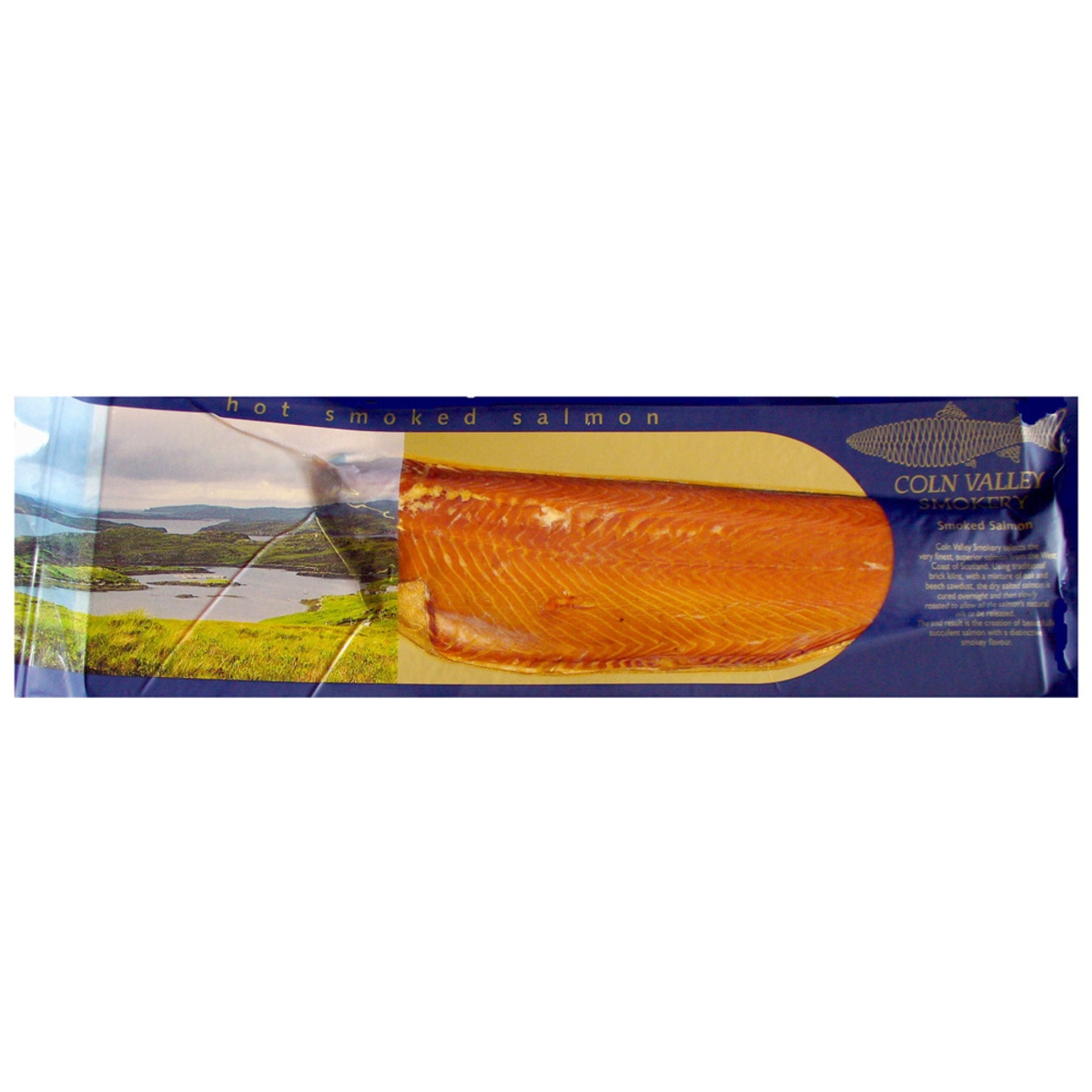 Coln Valley Kiln Roasted Salmon, 800g (Serves 6-8 people)