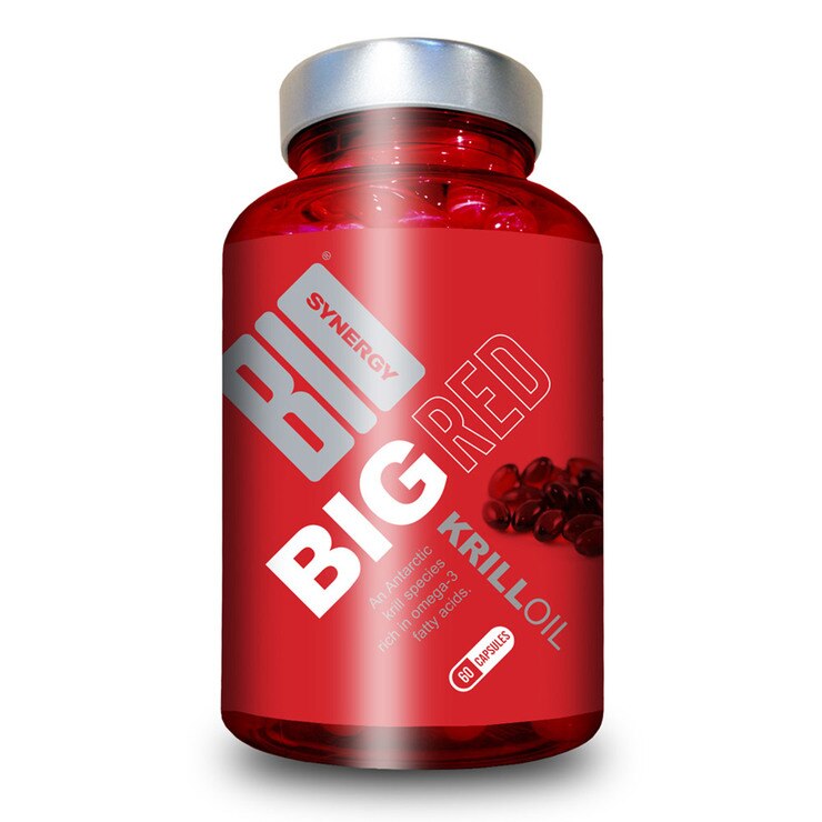 BioSynergy Big Red Krill Oil 500mg, 60 Capsules (1 Month Supply) Costco UK