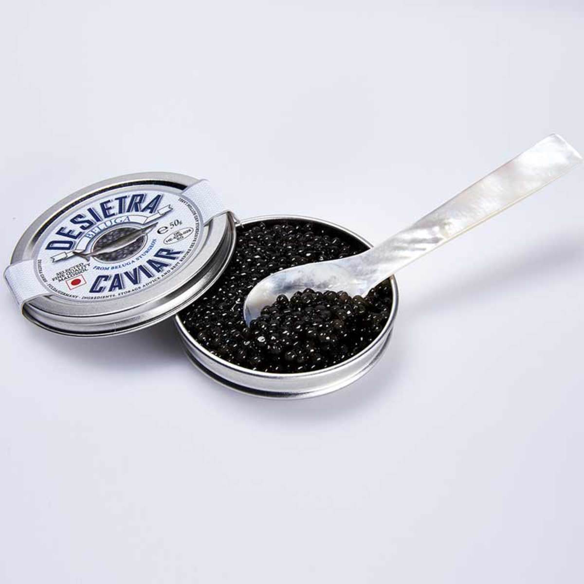 Desietra Beluga Caviar from Beluga Sturgeon, 50g